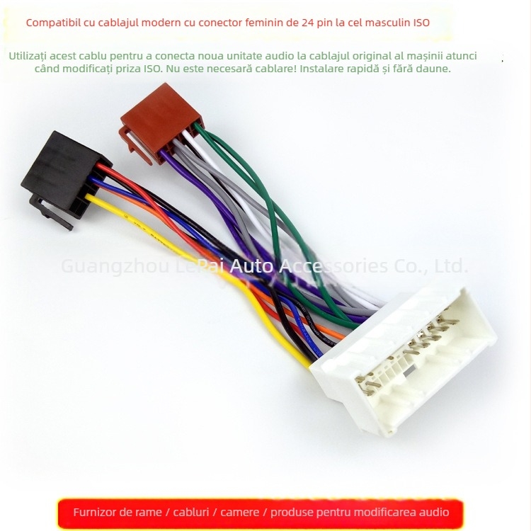 HY-03B Harness pentru sistemul audio auto: VW ISO către Hyundai Elantra