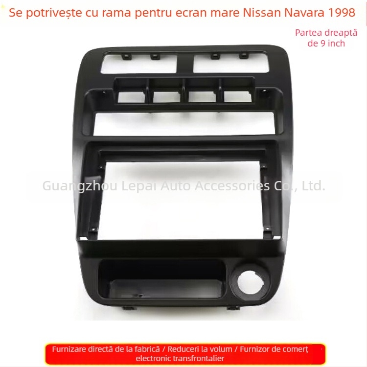 Ramă pentru panoul central de navigație al mașinii cu ecran mare | plastic, 1 kg, Peakness, marcă privată autorizată