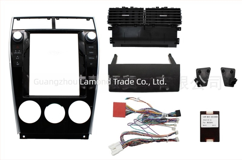 Ramă pentru navigație în consola centrală pentru Mazda 6/ATENZA cu ecran vertical (2002-2007)