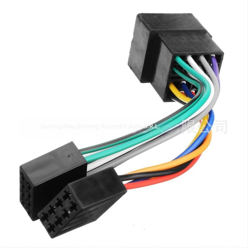Sistem de cablare ISO auto cu conector feminin — Model 6207, Peak, Greutate 30 g, Material: plastic + metal, Compatibil cu Chevrolet Lefeng/Lechi