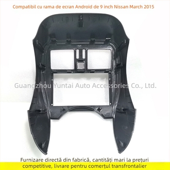 Panou de navigație Android pentru Nissan March 2015 — rama mare, corp din plastic, model NI-42