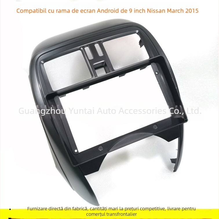 Panou de navigație Android pentru Nissan March 2015 — rama mare, corp din plastic, model NI-42