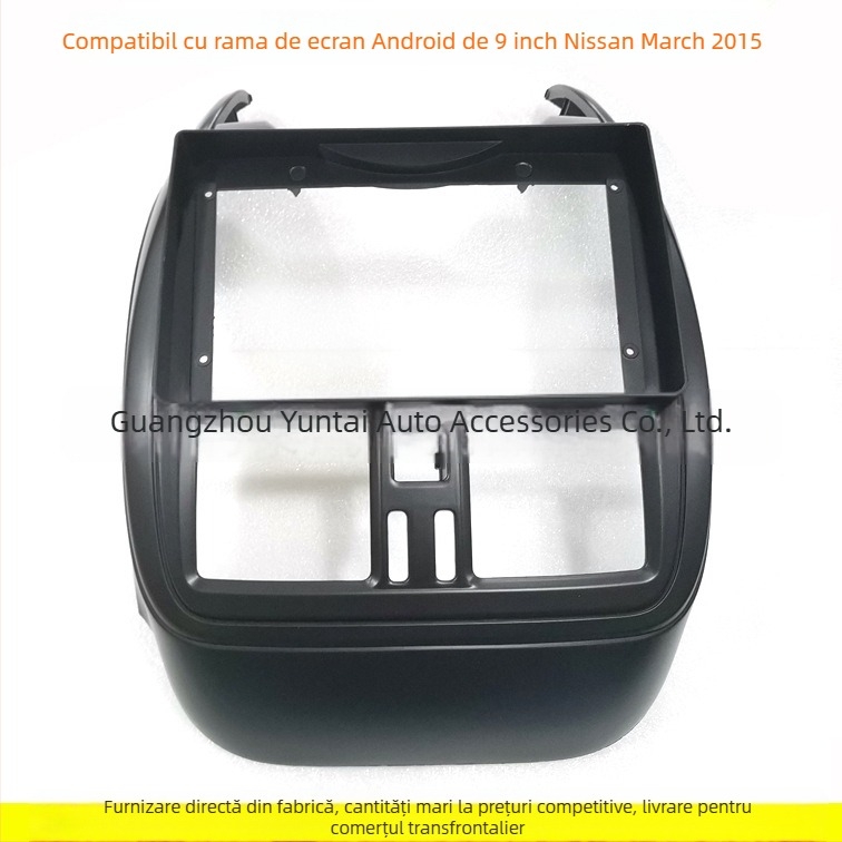 Panou de navigație Android pentru Nissan March 2015 — rama mare, corp din plastic, model NI-42