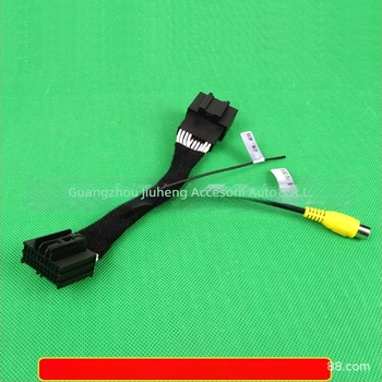 Cablu adaptor pentru camera de marșarier pentru Buick GL6/Regal/Lacrosse/Verano sedan cu ecran OEM, 12V, Plastic + Metal, 50 g