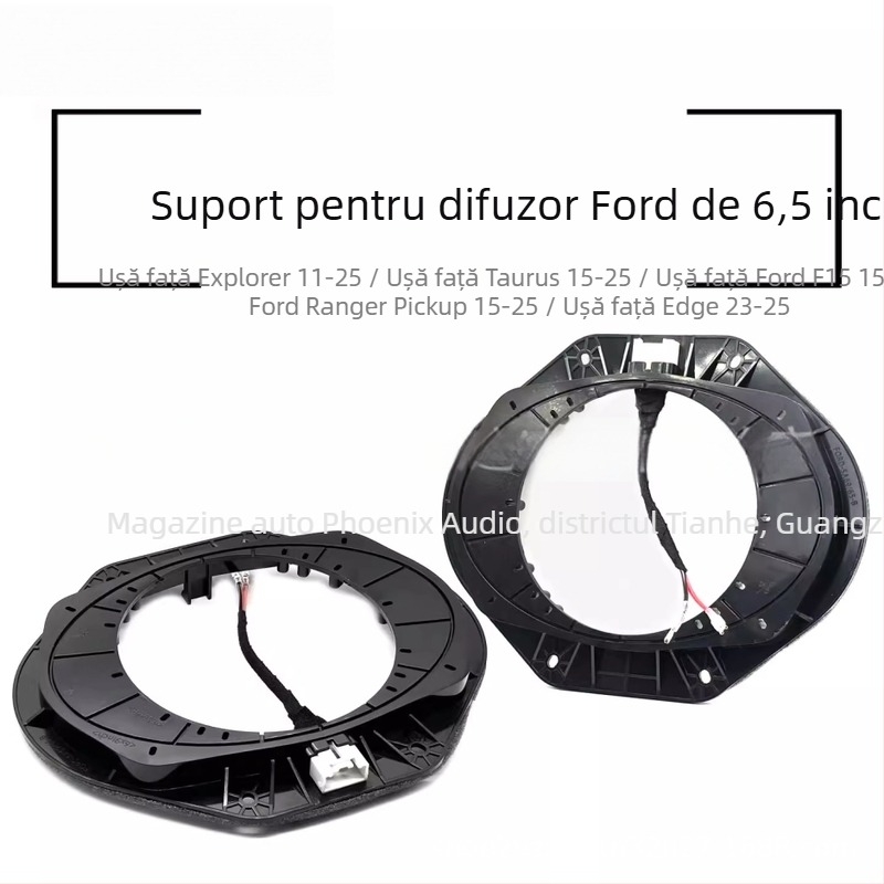 Garnitură pentru suportul difuzorului din ușa mașinii — plastic, compatibil universal, montaj fix