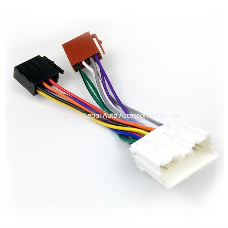 Conector ISO pentru radio auto Mitsubishi Jingyi – instalare CD