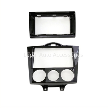 Ramă frontală din plastic pentru navigație DVD auto Mazda Rx-8 (2003-2008) – ramă audio-video modificată – 12V – 500 g