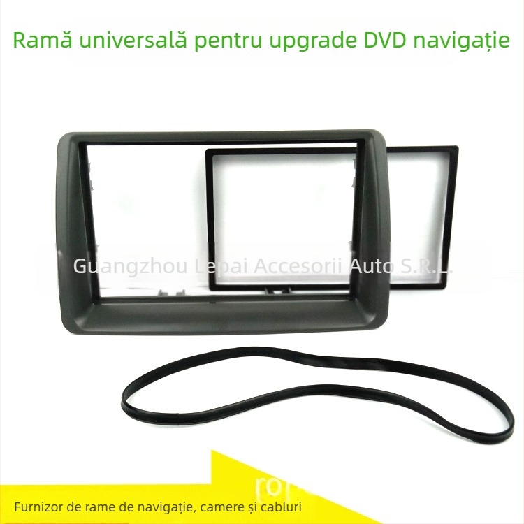 Panou de modificare audio pentru Fiat Panda — cadru pentru navigație DVD auto, marcă yelew