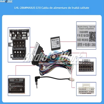 Cablu de alimentare pentru unitatea Android de navigație – 12V, plastic și metal, compatibil cu SAIC Maxus G10 2018-2019