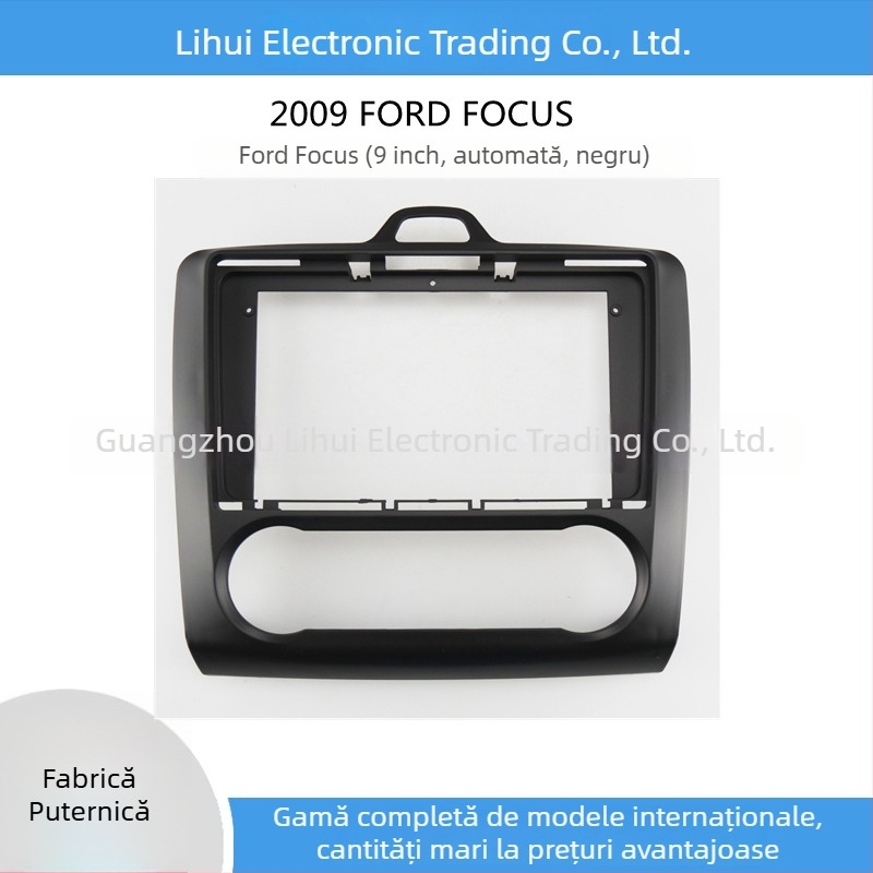 Ramă de navigație pentru consola centrală, cu Android, pentru Ford Focus 2009