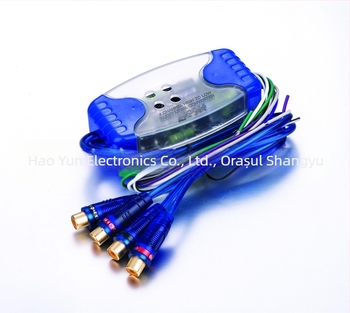 Filtru audio pentru mașină 4 canale AP3044, 12V, cupru, universal