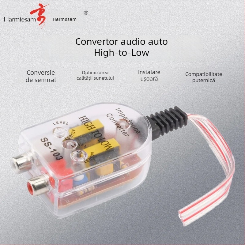 Convertor audio auto: trecere de la frecvența înaltă la cea joasă – HTS-001