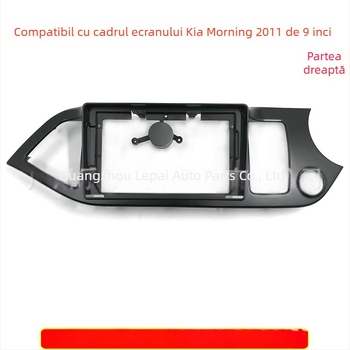 Ramă față Android pentru navigație Kia Picanto și panou audio – ramă variabilă