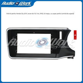 Honda Civic 2014 ramă pentru consola centrală cu ecran Android mare — PVC, greutate 300 g, brand LHL, origine Guangdong