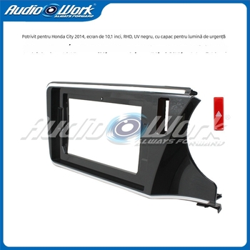 Honda Civic 2014 ramă pentru consola centrală cu ecran Android mare — PVC, greutate 300 g, brand LHL, origine Guangdong