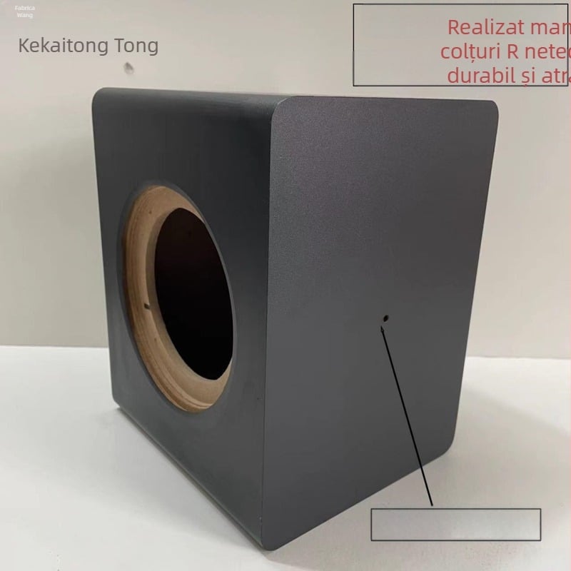 Carcasă DIY pentru subwoofer pasiv, din lemn