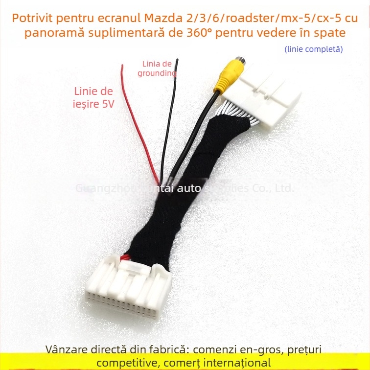 MA-22 cablu adaptor pentru camera de marșarier Mazda CX-5, cupru, greutate 0,1 kg