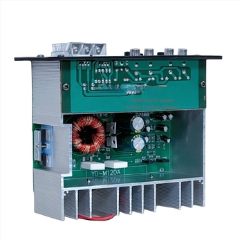 Placă amplificator auto, sunet full-range — 12V, 120W, 20Hz–20kHz, 2–8 Ω
