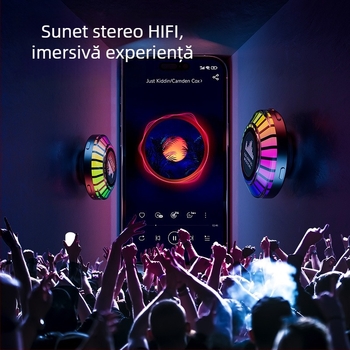 Difuzor Bluetooth cu conducție osoasă | Versiune Bluetooth 5.0 | Răspuns în frecvență 60 Hz–15 kHz | SNR ≥75 dB | Baterie încorporată 300–500 mAh | Putere nominală 5.4 W