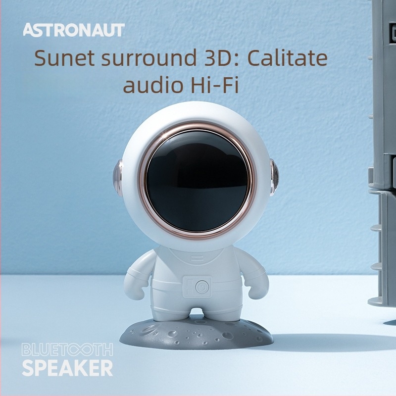 Boxa Bluetooth fără fir cu astronaut – IPX4, 5W, Bluetooth 5.3, 20Hz-20kHz, rază 10 m
