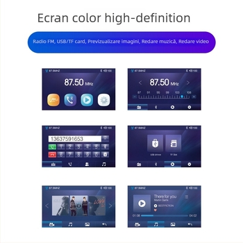 Display LCD pentru mașină M6 Android Bluetooth 720p LUTU/OEM