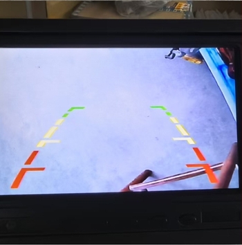 Display pentru mers înapoi la vehicule, 7 inch, model universal pentru scutere pentru vârstnici și vehicule cu patru roți | Brand Jin zhifeng electronics | Origine Xuzhou