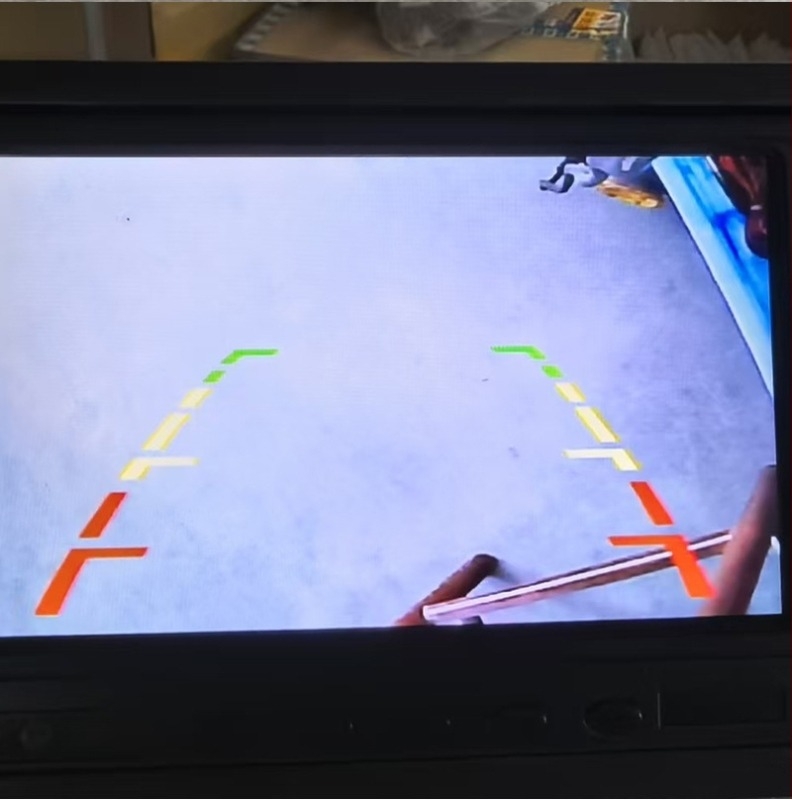 Display pentru mers înapoi la vehicule, 7 inch, model universal pentru scutere pentru vârstnici și vehicule cu patru roți | Brand Jin zhifeng electronics | Origine Xuzhou