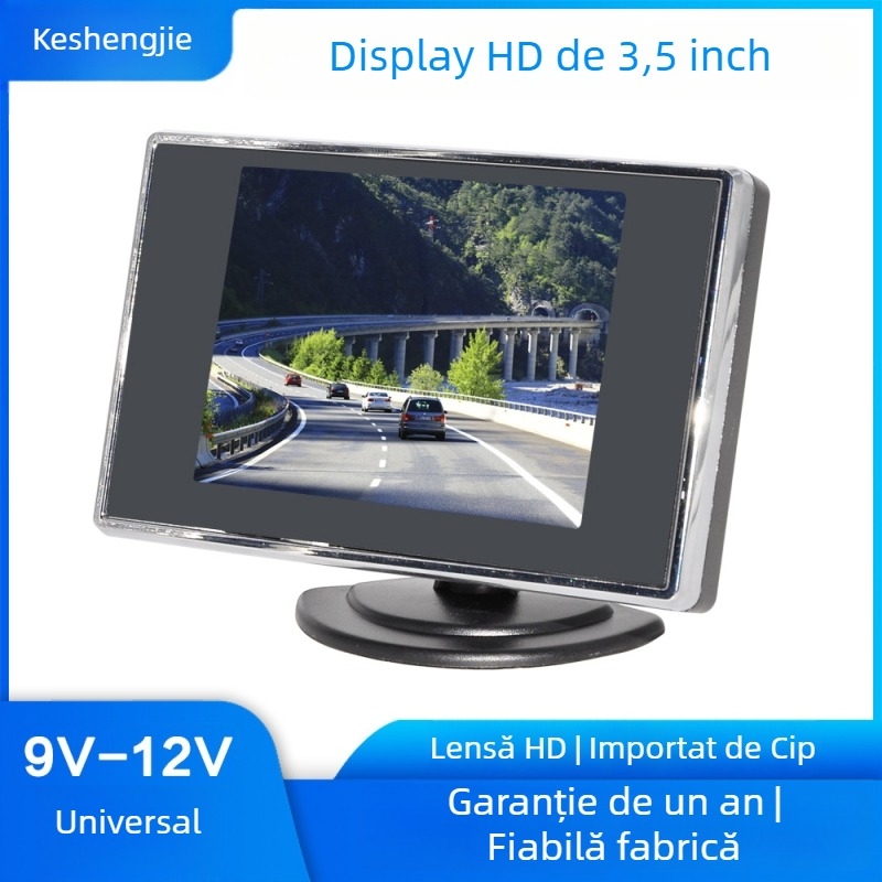 Display LCD pentru mașină cu intrare AV, rezoluție 800x480, PAL/NTSC compatibil