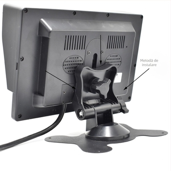 Suport pentru monitor auto cu Butterfly Stand, din plastic, 200 g, Compatibil universal