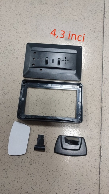 Display de monitor de recul pentru mașină cu intrare AV, ecran TFT, rezoluție 800x480, format PAL