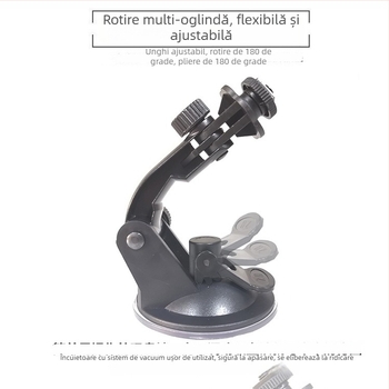 Display LCD auto cu suport ventuză, 7 inch, model ZH-793A, rezoluție 800x480, PAL/NTSC, intrări digitale/analogice