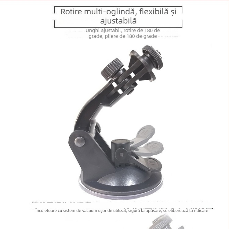 Display LCD auto cu suport ventuză, 7 inch, model ZH-793A, rezoluție 800x480, PAL/NTSC, intrări digitale/analogice