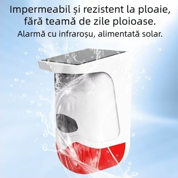 Alarmă vocală solară pentru unghiuri moarte ale excavatorului, radar de marșarier pe partea dreaptă pentru camioane și stivuitoare
