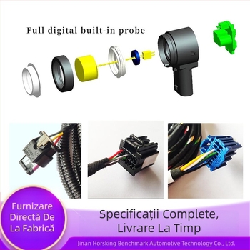 Radar sonor pentru mers înapoi, model 01, 4 sonde, mare interval de detecție, alimentare 12V, compatibil universal