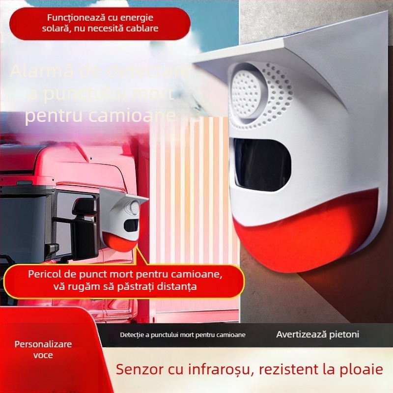 CT80: Alarmă pentru zona moartă dreaptă și radar de mers înapoi, instalare fără fir, indicii vocale pentru raza de rotație a excavatorului