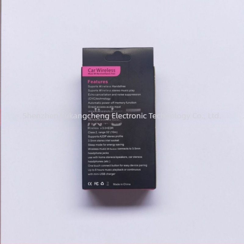 Receptor Bluetooth auto FKC-BT218, Bluetooth, alimentare 5V, bandă de frecvență 2.4–2.4835 GHz