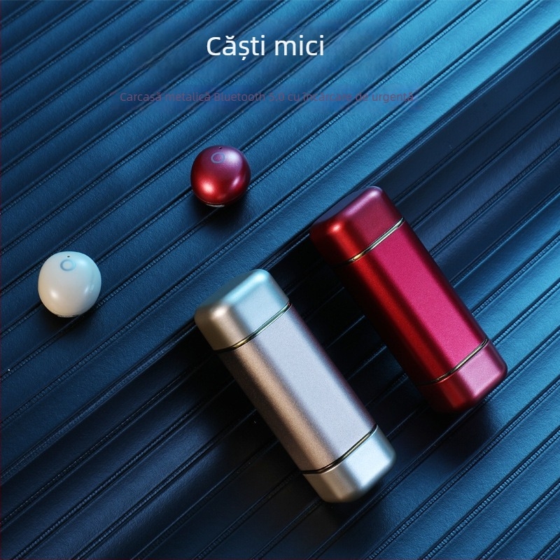 Quan Jinxin Căști TWS Bluetooth, Model Privat, Monaural Mini, BT 5.0, Distanță 10 m, 4–8 h baterie, IPX4