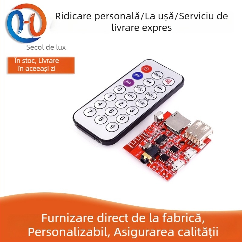 Modul de decodare Bluetooth MP3, placă receptor audio pentru amplificator auto, placă de circuit 4.1
