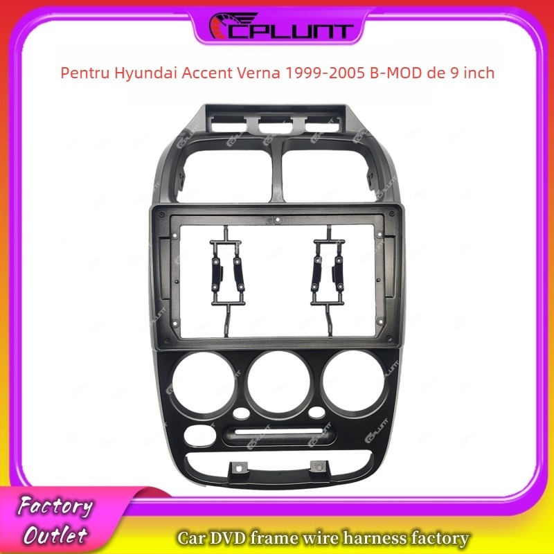 Panou navigație auto pentru Hyundai Accent/Verna/Rena, ABS+PC, 300 g, CPLUNT CPZISNG