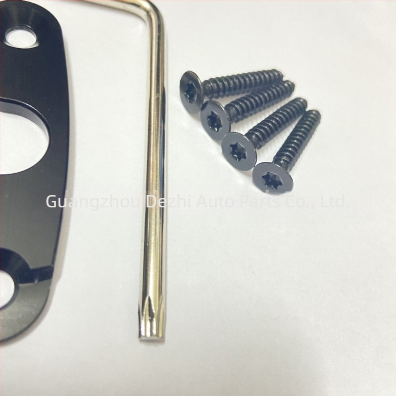 Clip de fixare a parasolarului pentru Jeep JK/JL/JT Gladiator Wrangler (2018+), DZ marcă, instalare pe bază de adeziv, stil simplu