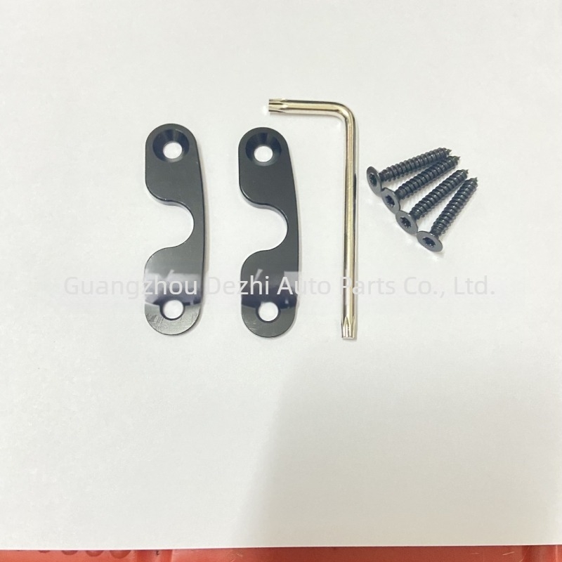 Clip de fixare a parasolarului pentru Jeep JK/JL/JT Gladiator Wrangler (2018+), DZ marcă, instalare pe bază de adeziv, stil simplu