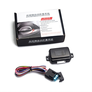 Sistem de control pentru plierea oglinzii retrovizoare a mașinii, 12V, universal, pliere automată, sistem cu telecomandă – Shenqi