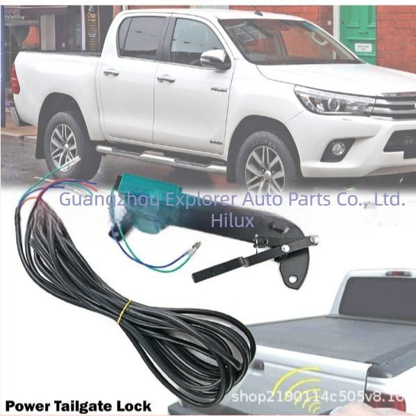 Blocare hayon pentru Isuzu D-Max — încușare centrală electrică, anti-furt, fără personalizare