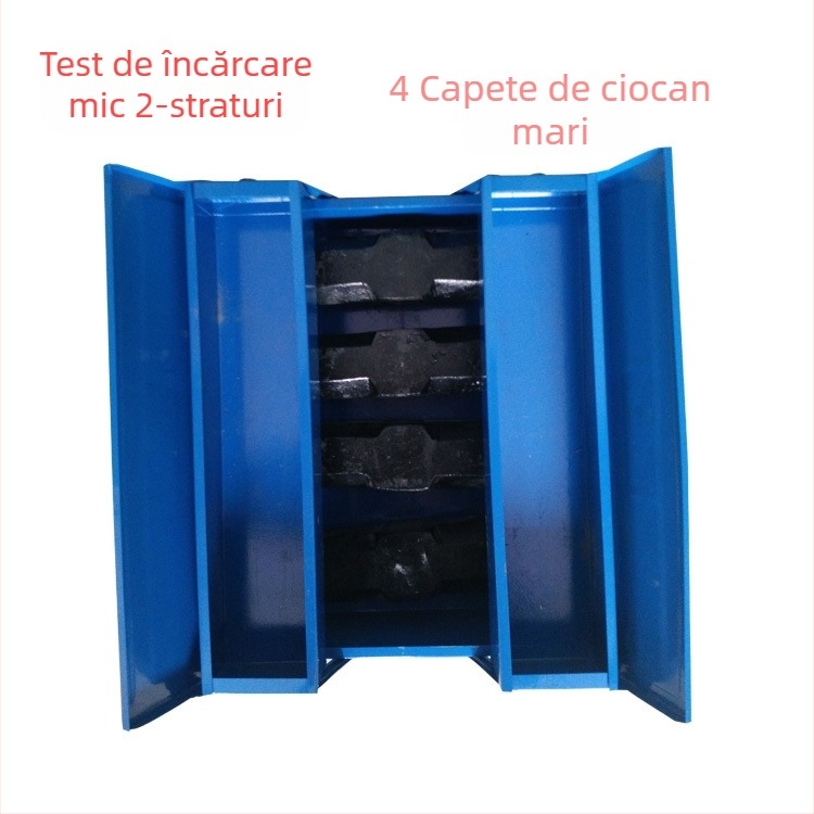 Oumai Cutie de scule din metal - Deschis, cu două niveluri, portabilă pentru uz casnic și auto, trusă de reparații