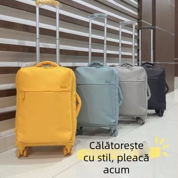 Valiză de călătorie Ikx — Oxford, deschidere cu fermoar, lacăt TSA de tip combinație, roți universale, greutate 1,9 kg, unisex, pentru călătorii de agrement.