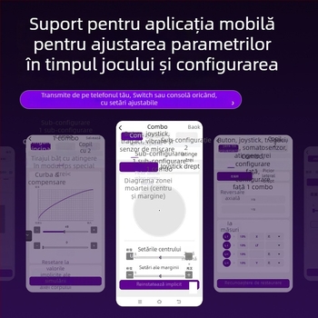 Controller de joc Wind Blade Plus, Bluetooth, interfață Type-C, vibrație, feedback haptic, compatibil Android/Apple/Switch