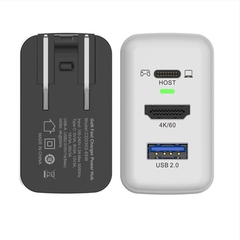 Stație portabilă de încărcare GaN 65W CD0303-65W pentru Nintendo Switch OLED