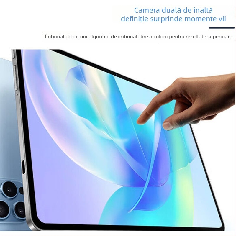 Tableta Android de 10,1 inci, procesor MTK octa-core, 4G, cameră de 5 MP, tastatură detașabilă, ecran IPS, dual SIM, GPS, Bluetooth, 250 GB stocare