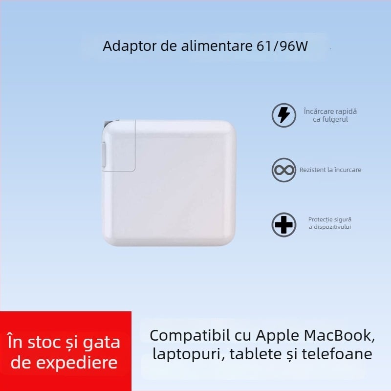 Adaptor de alimentare 61W/96W pentru laptop Apple, încărcător MacBook