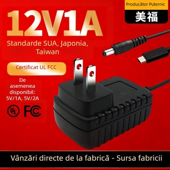 Adaptor de alimentare pentru tabletă, ieșire 12V 1A, intrare 100-240V, brand Mifu